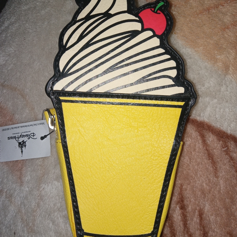 Disney Dole whip mini clutch NWT
